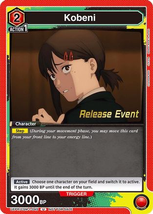 Kobeni (045) (UE22BT/CSM-1-045) - UE22BT CHAINSAW MAN Release Event