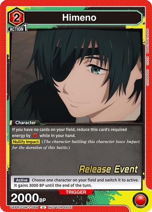 Himeno (064) (UE22BT/CSM-1-064) - UE22BT CHAINSAW MAN Release Event