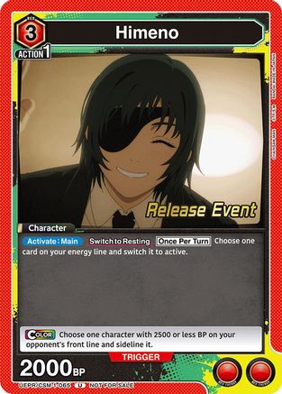 Himeno (065) (UE22BT/CSM-1-065) - UE22BT CHAINSAW MAN Release Event