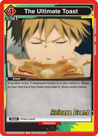 The Ultimate Toast (UE22BT/CSM-1-078) - UE22BT CHAINSAW MAN Release Event