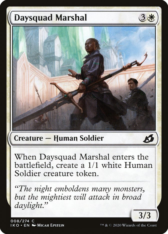 Daysquad Marshal [Ikoria: Lair of Behemoths] - Magic: The Gathering - Card Brawlers | Quebec | Canada |