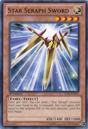 Star Seraph Sword [JOTL-EN011] Common - Yu-Gi-Oh! - Card Brawlers | Quebec | Canada |