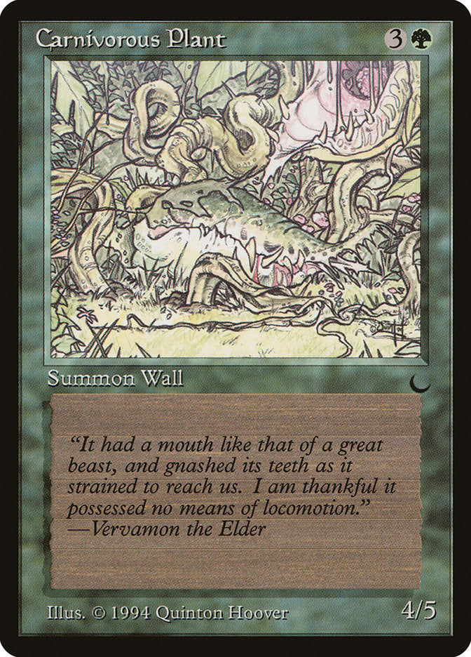 Carnivorous Plant [The Dark] - Magic: The Gathering - Card Brawlers | Quebec | Canada |