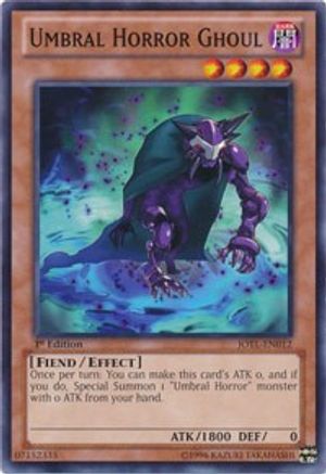 Umbral Horror Ghoul [JOTL-EN012] Common - Yu-Gi-Oh! - Card Brawlers | Quebec | Canada |
