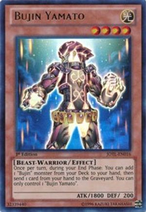 Bujin Yamato [JOTL-EN016] Ultra Rare - Yu-Gi-Oh! - Card Brawlers | Quebec | Canada |