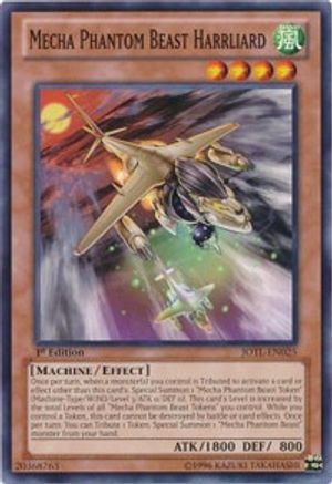 Mecha Phantom Beast Harrliard [JOTL-EN025] Common - Yu-Gi-Oh! - Card Brawlers | Quebec | Canada |