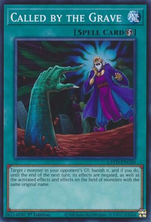 Called by the Grave (LAVD-ENO20) (LAVD-ENO20) - Legendary Arc-V Decks 1st Edition