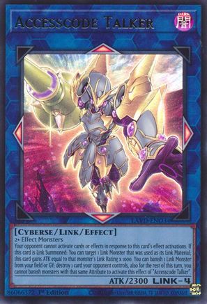 Accesscode Talker (LAVD-ENO34) - Legendary Arc-V Decks 1st Edition