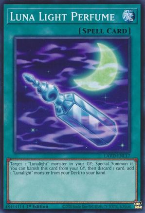 Luna Light Perfume (LAVD-ENL17) - Legendary Arc-V Decks 1st Edition
