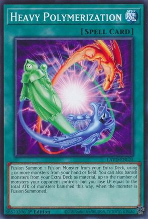 Heavy Polymerization (LAVD-ENL25) - Legendary Arc-V Decks 1st Edition