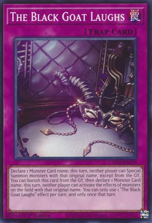 The Black Goat Laughs (LAVD-ENL29) - Legendary Arc-V Decks 1st Edition