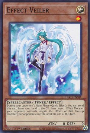 Effect Veiler (LAVD-ENS01) (LAVD-ENS01) - Legendary Arc-V Decks 1st Edition