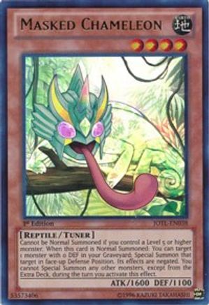 Masked Chameleon [JOTL-EN038] Ultra Rare - Yu-Gi-Oh! - Card Brawlers | Quebec | Canada |