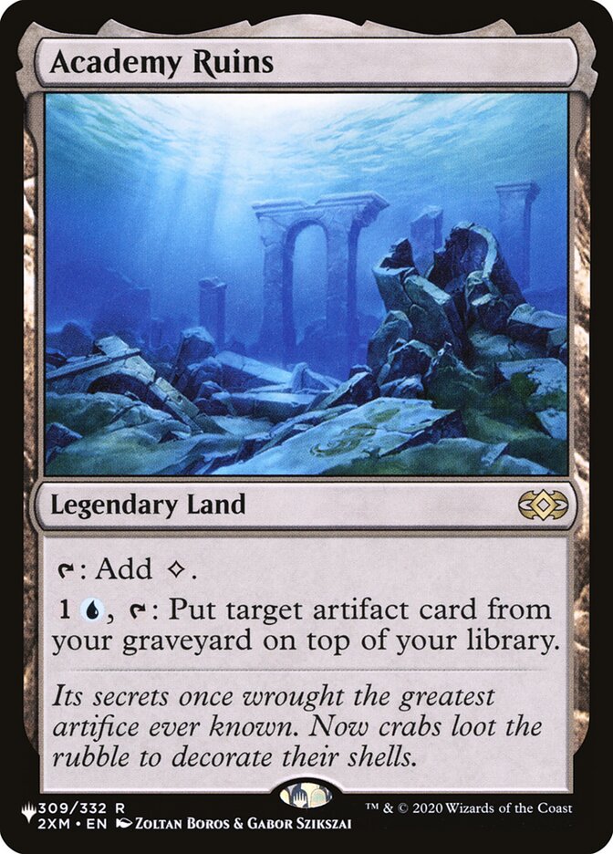 Academy Ruins [Secret Lair: Heads I Win, Tails You Lose] - Magic: The Gathering - Card Brawlers | Quebec | Canada |