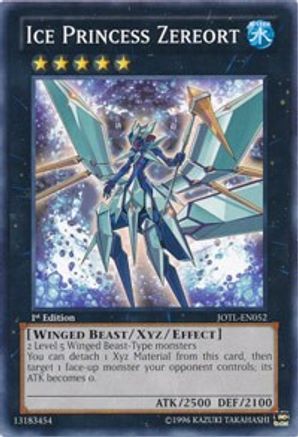 Ice Princess Zereort [JOTL-EN052] Common - Yu-Gi-Oh! - Card Brawlers | Quebec | Canada |