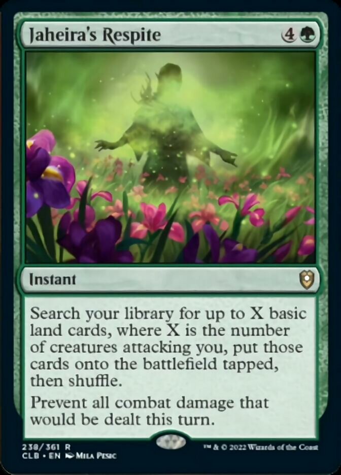 Jaheira's Respite [Commander Legends: Battle for Baldur's Gate] - Magic: The Gathering - Card Brawlers | Quebec | Canada |