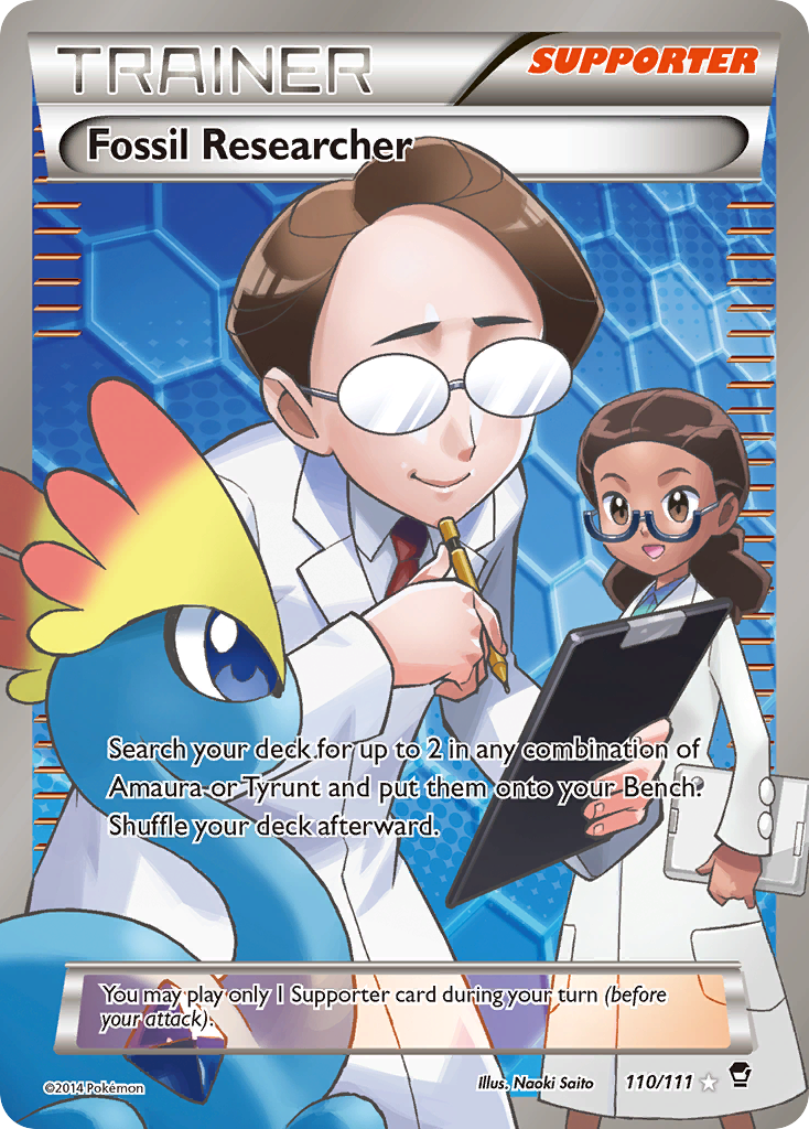 Fossil Researcher (110/111) [XY: Furious Fists] - Pokémon - Card Brawlers | Quebec | Canada |