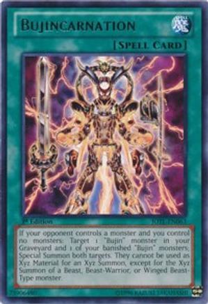 Bujincarnation [JOTL-EN063] Rare - Yu-Gi-Oh! - Card Brawlers | Quebec | Canada |