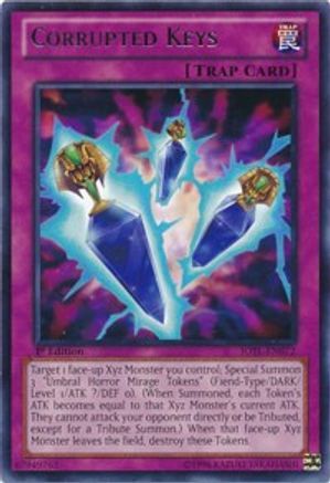 Corrupted Keys [JOTL-EN072] Rare - Yu-Gi-Oh! - Card Brawlers | Quebec | Canada |