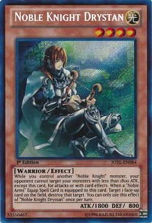 Noble Knight Drystan [JOTL-EN084] Secret Rare - Yu-Gi-Oh! - Card Brawlers | Quebec | Canada |