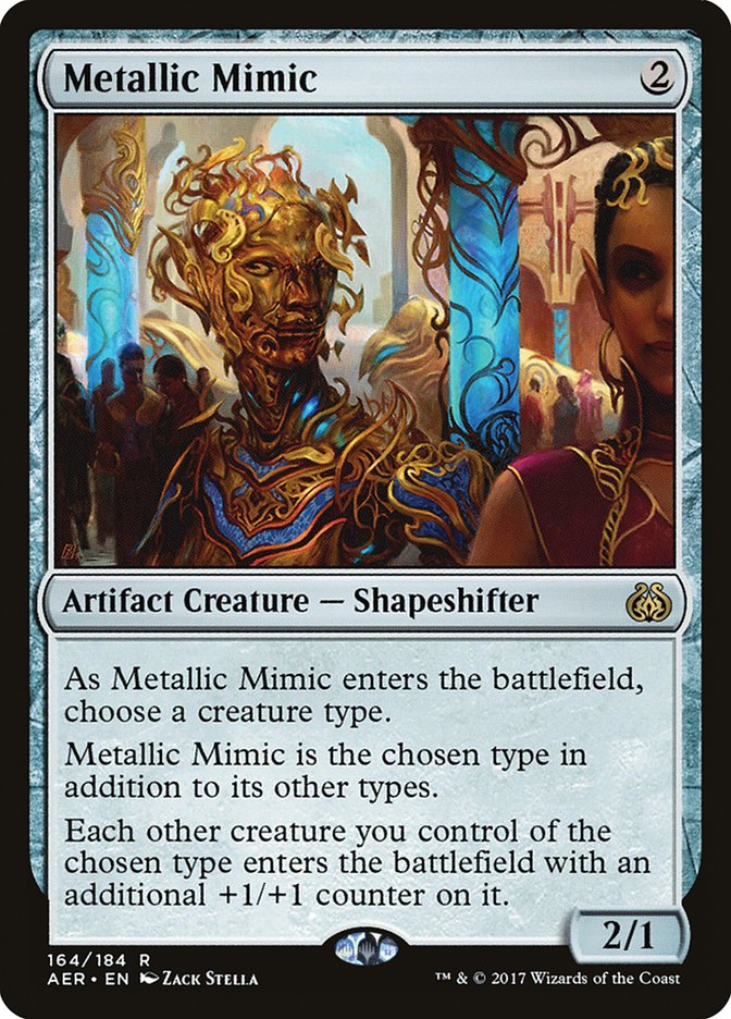 Metallic Mimic [Aether Revolt] - Magic: The Gathering - Card Brawlers | Quebec | Canada |