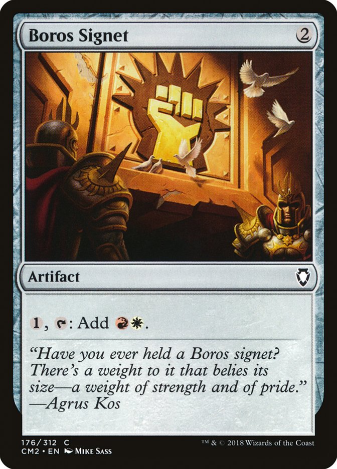 Boros Signet [Commander Anthology Volume II] - Magic: The Gathering - Card Brawlers | Quebec | Canada |