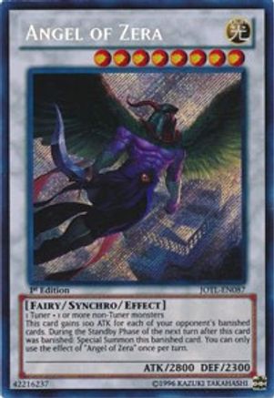 Angel of Zera [JOTL-EN087] Secret Rare - Yu-Gi-Oh! - Card Brawlers | Quebec | Canada |