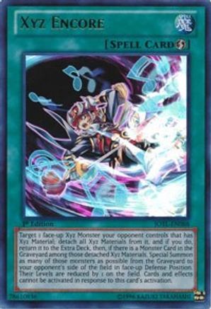 Xyz Encore [JOTL-EN088] Ultra Rare - Yu-Gi-Oh! - Card Brawlers | Quebec | Canada |