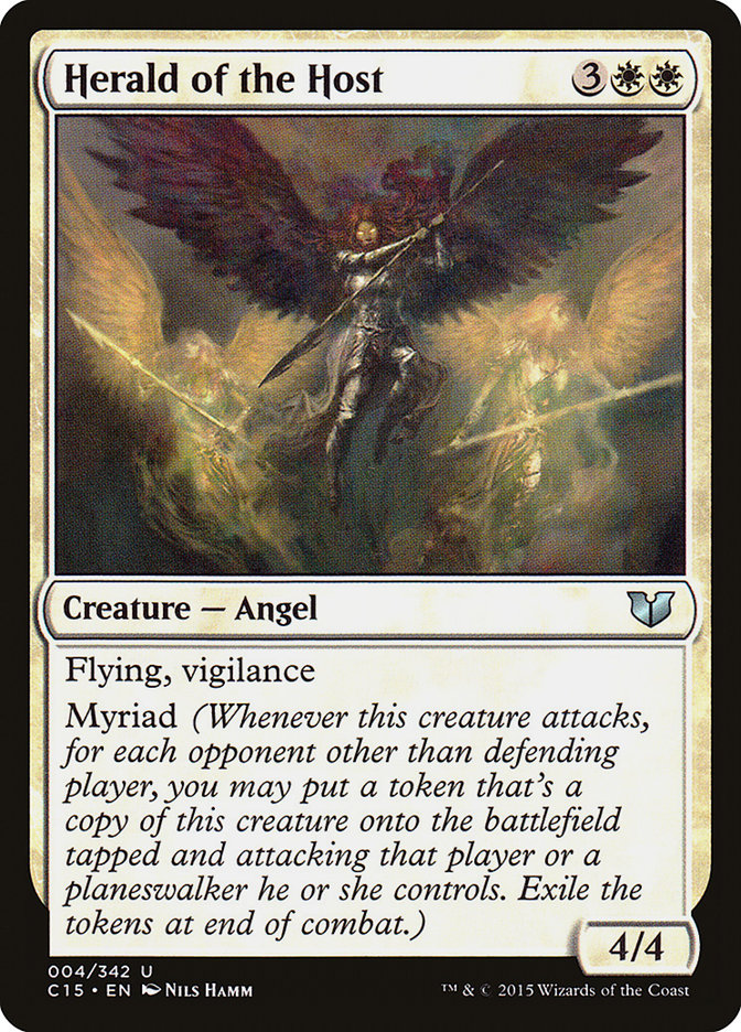 Herald of the Host [Commander 2015] - Magic: The Gathering - Card Brawlers | Quebec | Canada |
