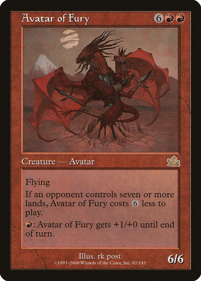 Avatar of Fury [Prophecy] - Magic: The Gathering - Card Brawlers | Quebec | Canada |