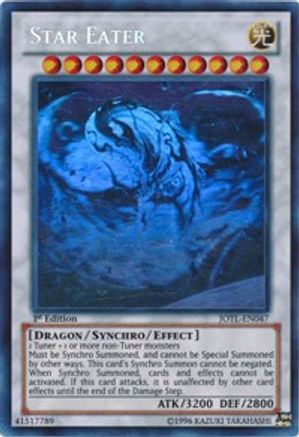 Star Eater (Ghost) [JOTL-EN047] Ghost Rare - Yu-Gi-Oh! - Card Brawlers | Quebec | Canada |