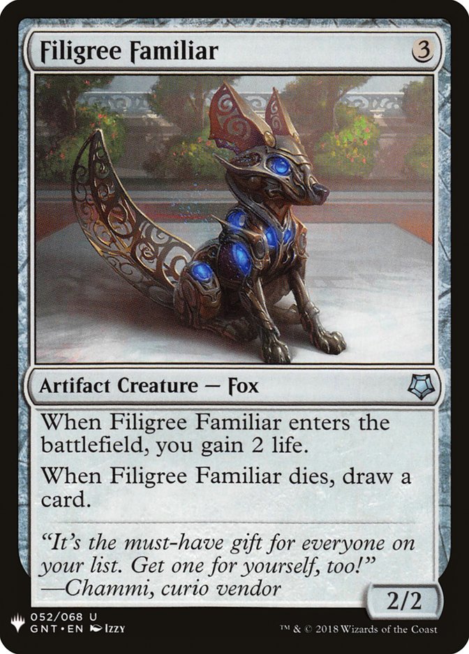 Filigree Familiar [Mystery Booster] - Magic: The Gathering - Card Brawlers | Quebec | Canada |