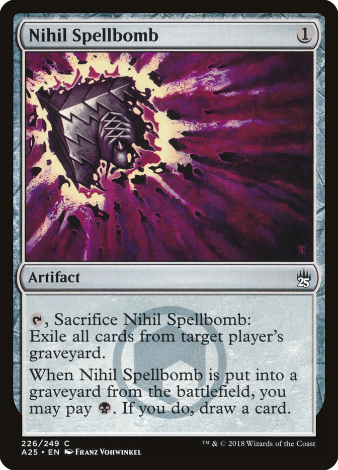 Nihil Spellbomb [Masters 25] - Magic: The Gathering - Card Brawlers | Quebec | Canada |