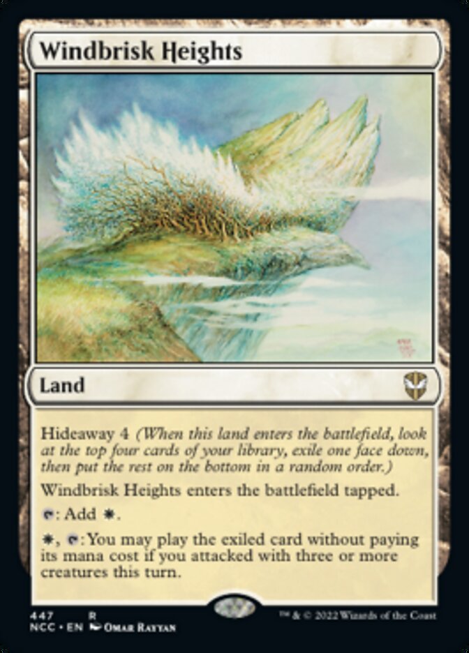Windbrisk Heights [Streets of New Capenna Commander] - Magic: The Gathering - Card Brawlers | Quebec | Canada |