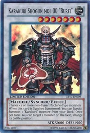 Karakuri Shogun mdl 00 "Burei" [CT10-EN009] Super Rare