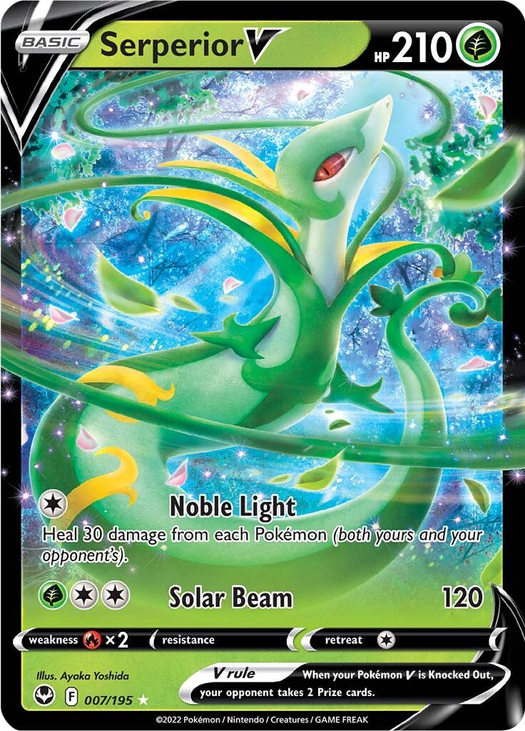 Serperior V (007/195) [Sword & Shield: Silver Tempest] - Pokémon - Card Brawlers | Quebec | Canada |