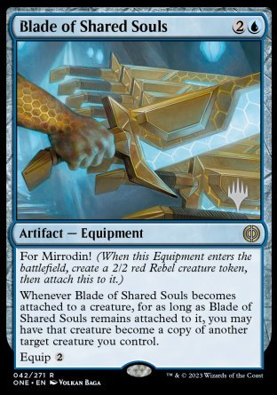 Blade of Shared Souls (Promo Pack) [Phyrexia: All Will Be One Promos] - Magic: The Gathering - Card Brawlers | Quebec | Canada |