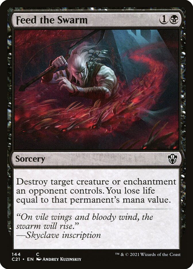 Feed the Swarm [Commander 2021] - Magic: The Gathering - Card Brawlers | Quebec | Canada |