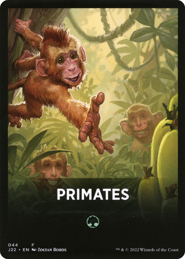 Primates Theme Card [Jumpstart 2022 Front Cards] - Magic: The Gathering - Card Brawlers | Quebec | Canada |