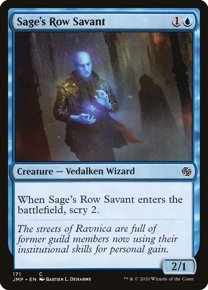 Sage's Row Savant [Jumpstart] - Magic: The Gathering - Card Brawlers | Quebec | Canada |