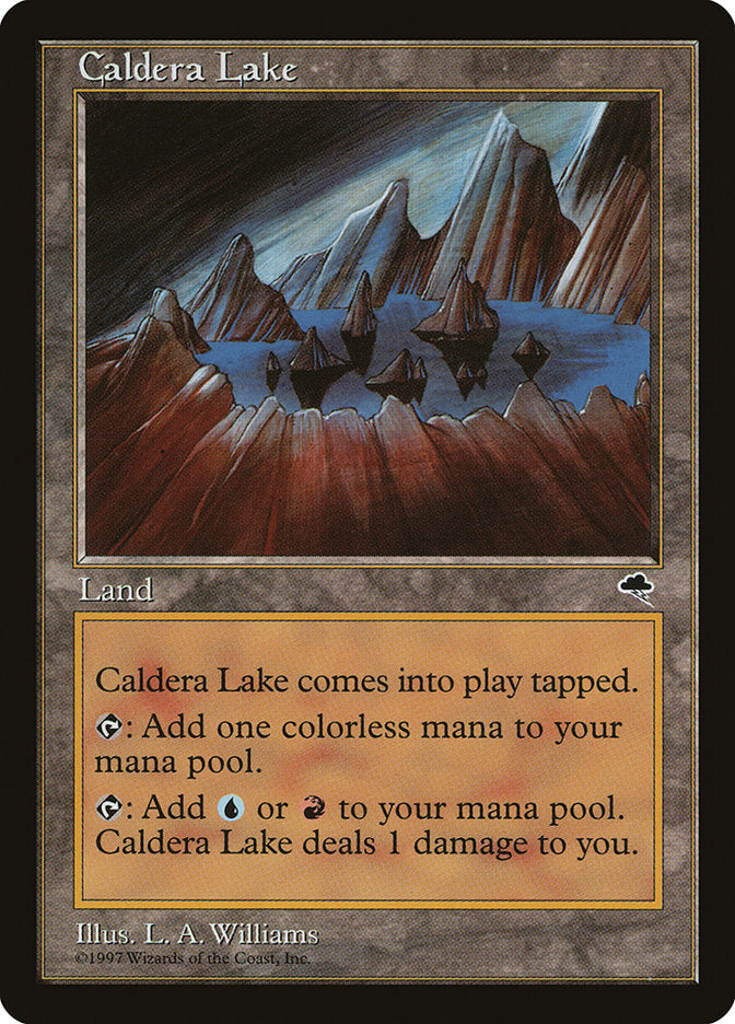 Caldera Lake [Tempest] - Magic: The Gathering - Card Brawlers | Quebec | Canada |