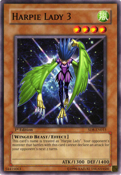 Harpie Lady 3 [SD8-EN015] Common - Yu-Gi-Oh! - Card Brawlers | Quebec | Canada |