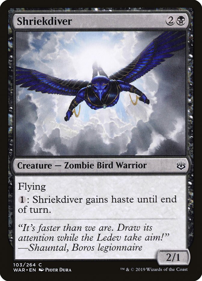 Shriekdiver [War of the Spark] - Magic: The Gathering - Card Brawlers | Quebec | Canada |