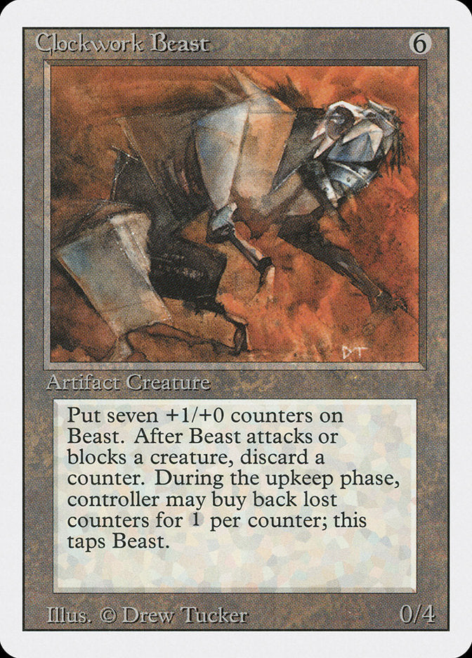 Clockwork Beast [Revised Edition] - Magic: The Gathering - Card Brawlers | Quebec | Canada |
