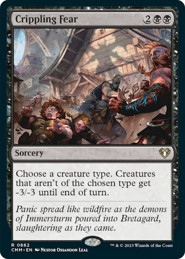 Crippling Fear [Commander Masters] - Magic: The Gathering - Card Brawlers | Quebec | Canada |