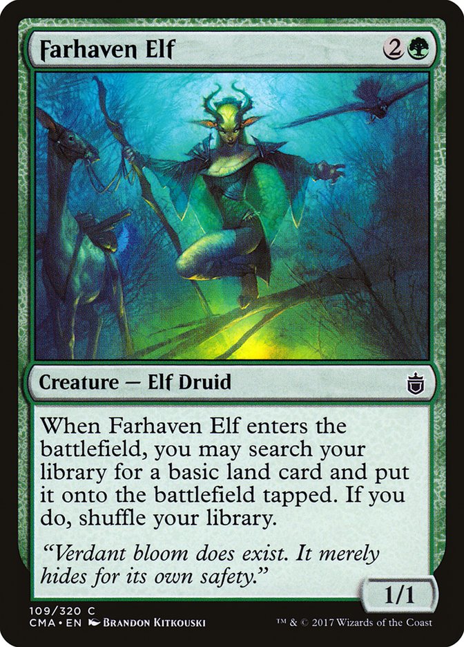 Farhaven Elf [Commander Anthology] - Magic: The Gathering - Card Brawlers | Quebec | Canada |