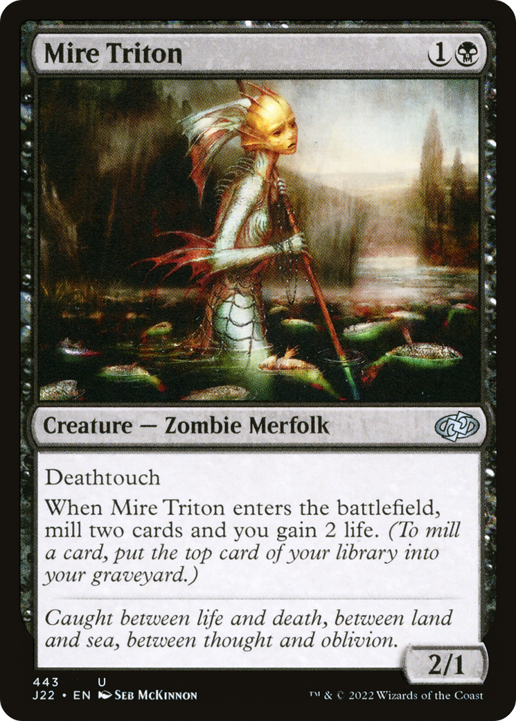 Mire Triton [Jumpstart 2022] - Magic: The Gathering - Card Brawlers | Quebec | Canada |