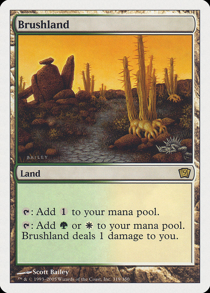 Brushland [Ninth Edition] - Magic: The Gathering - Card Brawlers | Quebec | Canada |