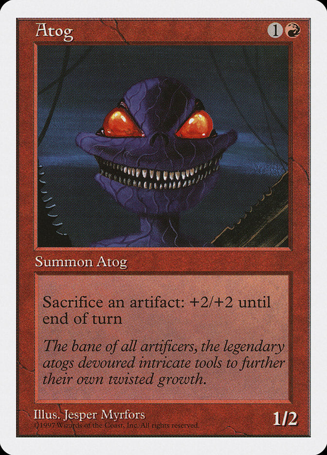 Atog [Fifth Edition] - Magic: The Gathering - Card Brawlers | Quebec | Canada |