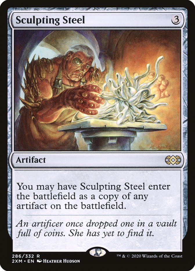 Sculpting Steel [Double Masters] - Magic: The Gathering - Card Brawlers | Quebec | Canada |